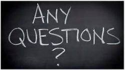 Any questions on chalk board